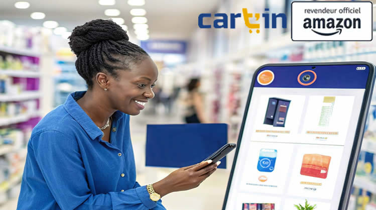 produit de beauté, Amazon via Cart'In