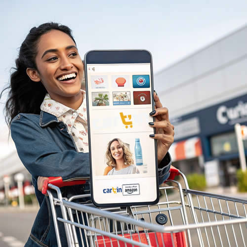 Produits cosmétiques de marque, Cart'In, Amazon