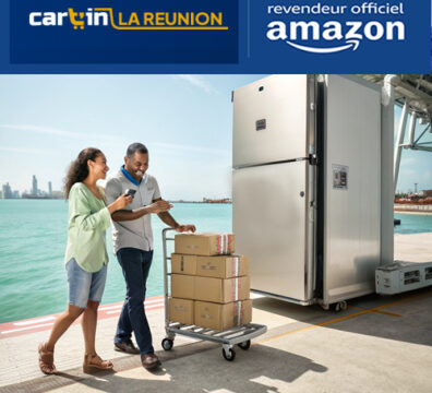 Frigo américain, amazon.fr, La Réunion