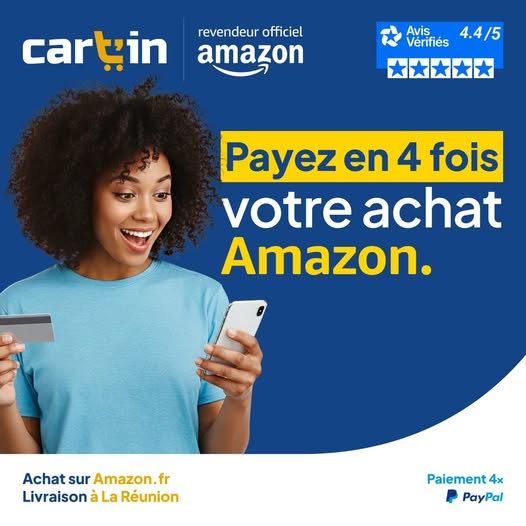 Payez en 4 fois sur Amazon La Réunion