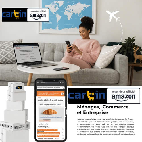 commander sur Amazon depuis Madagascar