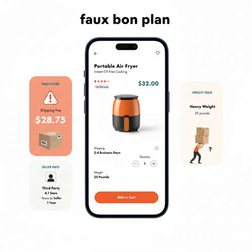 éviter Faux bons plans, Amazon.fr